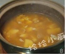 淮山螺肉汤的做法 步骤8
