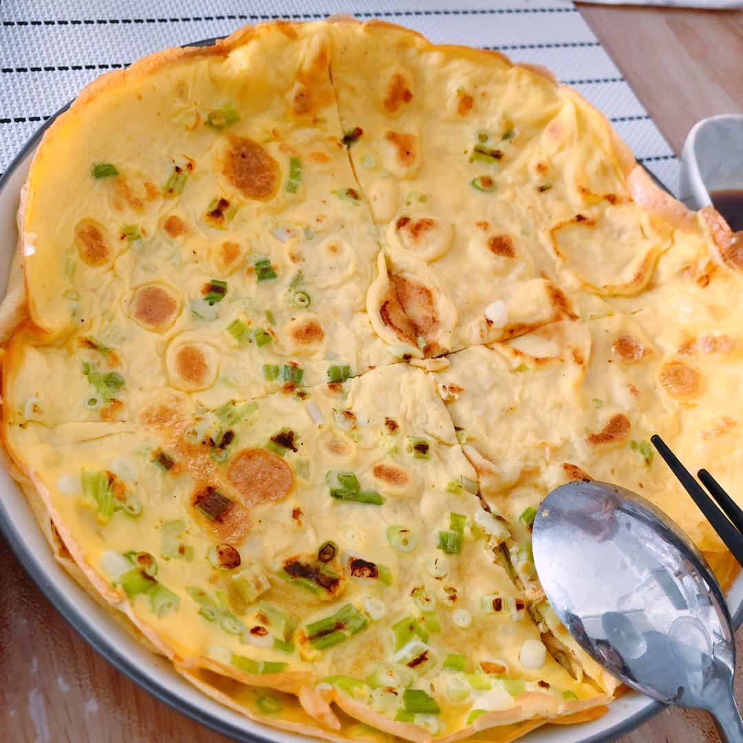 有妈妈味道的葱香鸡蛋饼