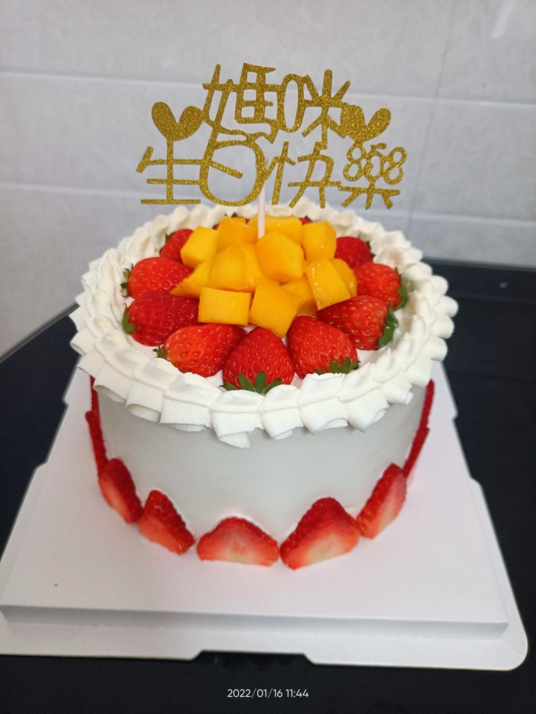 6寸，8寸，10寸戚风蛋糕配方（已更新）