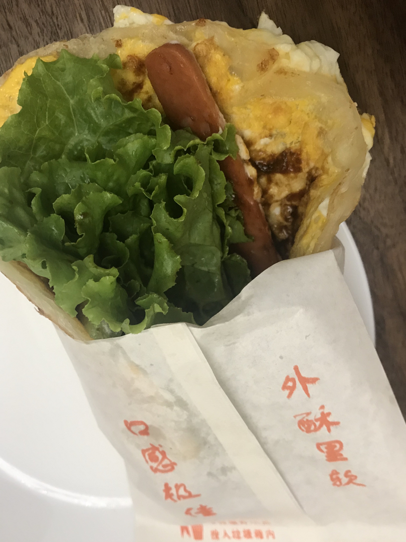 三分钟就可以做好孩子的早餐（手抓饼）