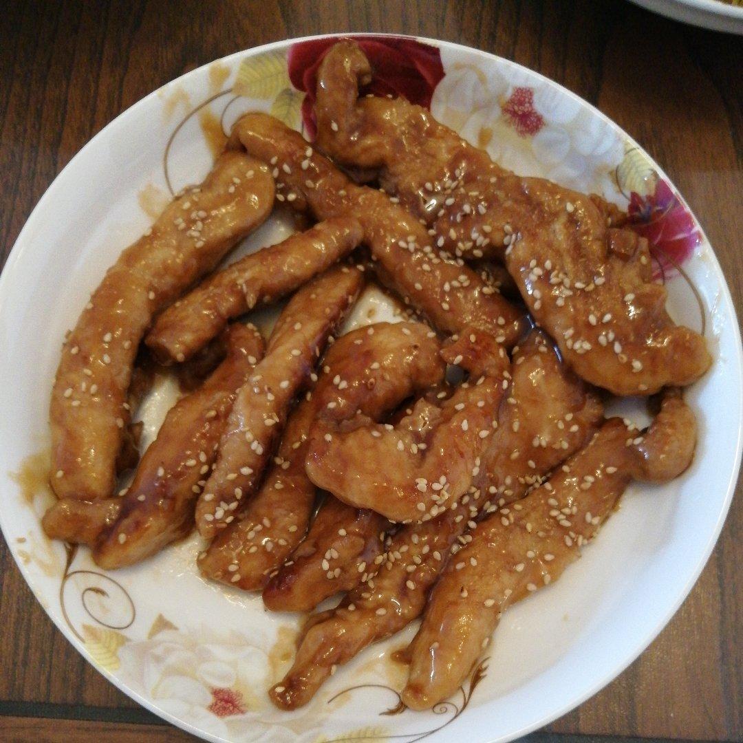 煎鸡肉棒