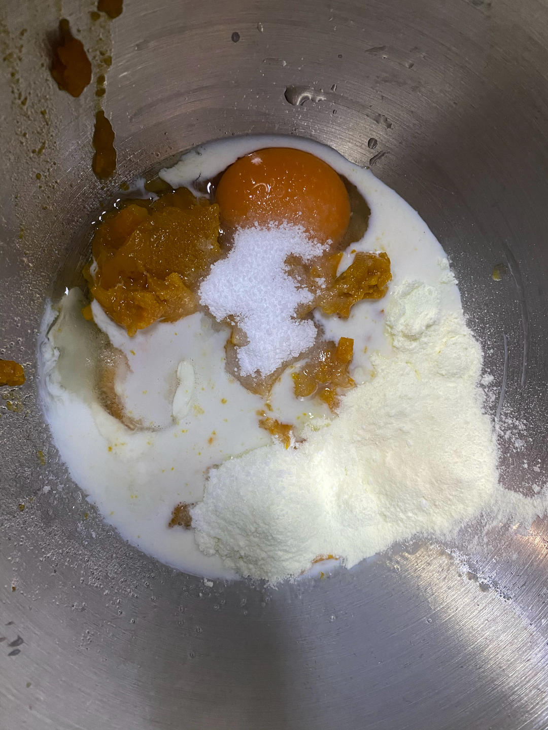 纯奶手撕吐司的做法 步骤1