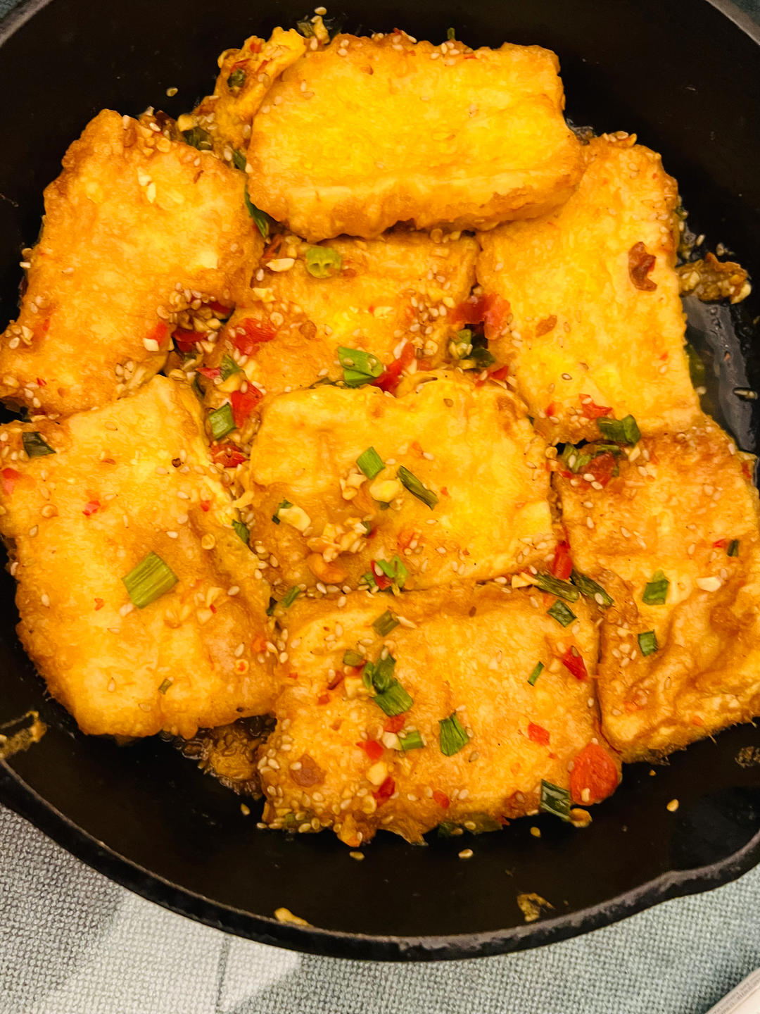 香煎豆腐