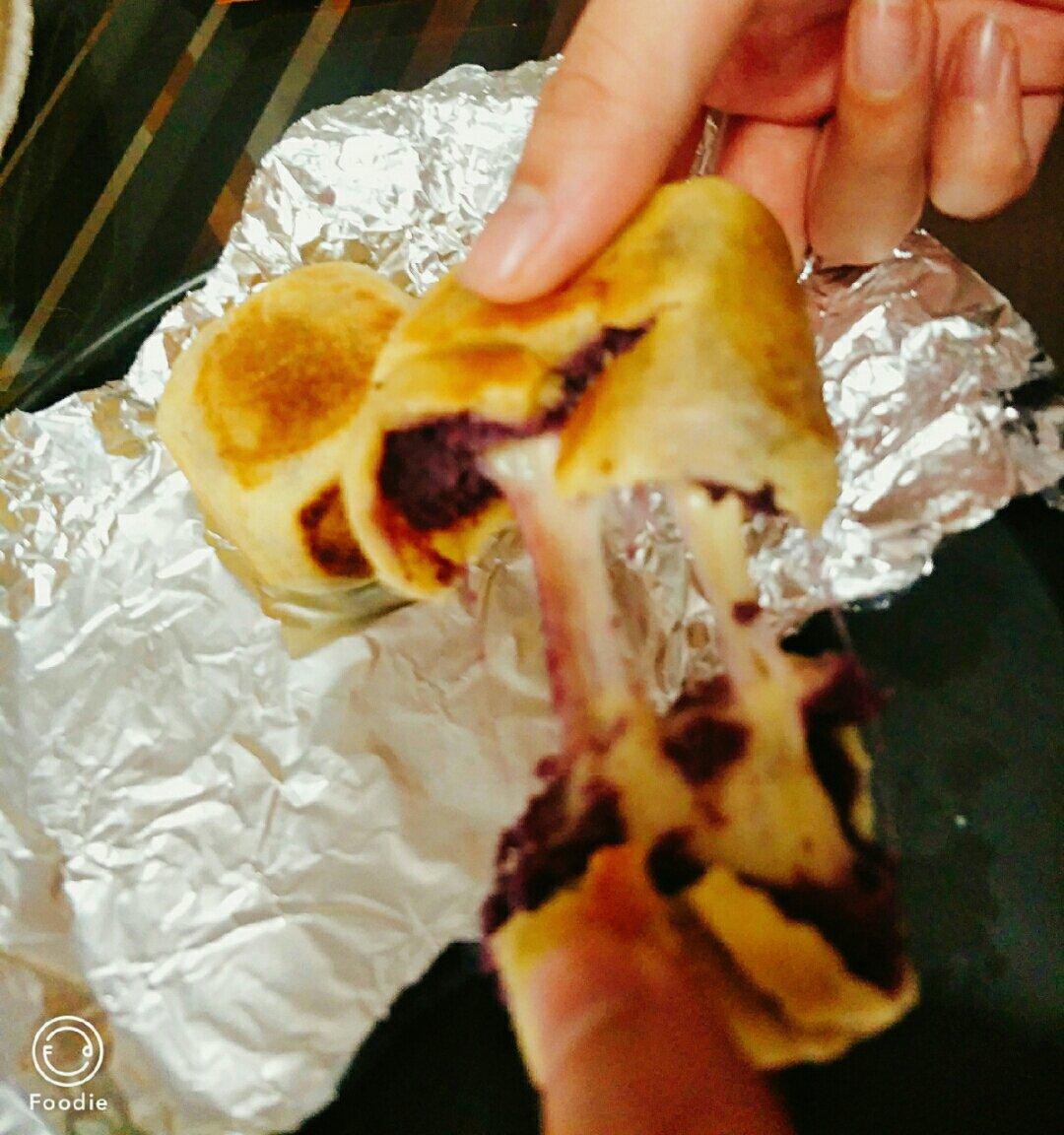 【爆浆紫薯仙豆糕】