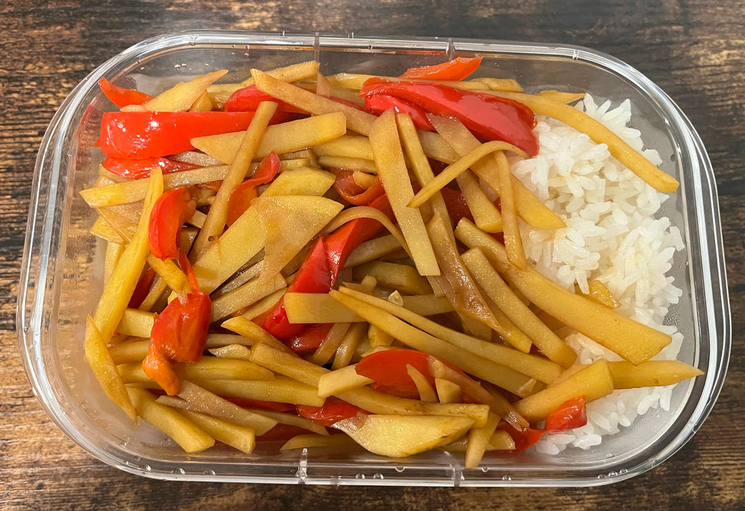 酸辣土豆丝的家常做法 超级下饭
