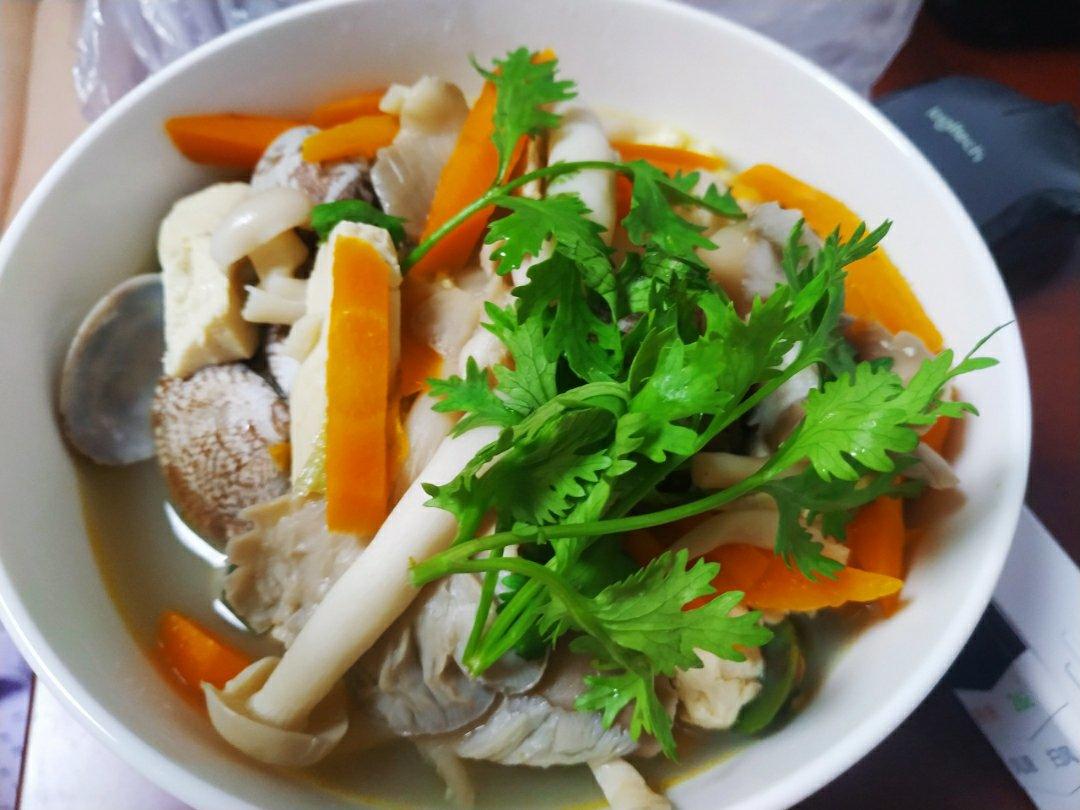 蛤蜊豆腐汤(减肥)