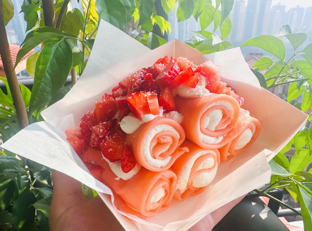 榴莲千层（超软糯蛋皮配方٩( ᐛ )و