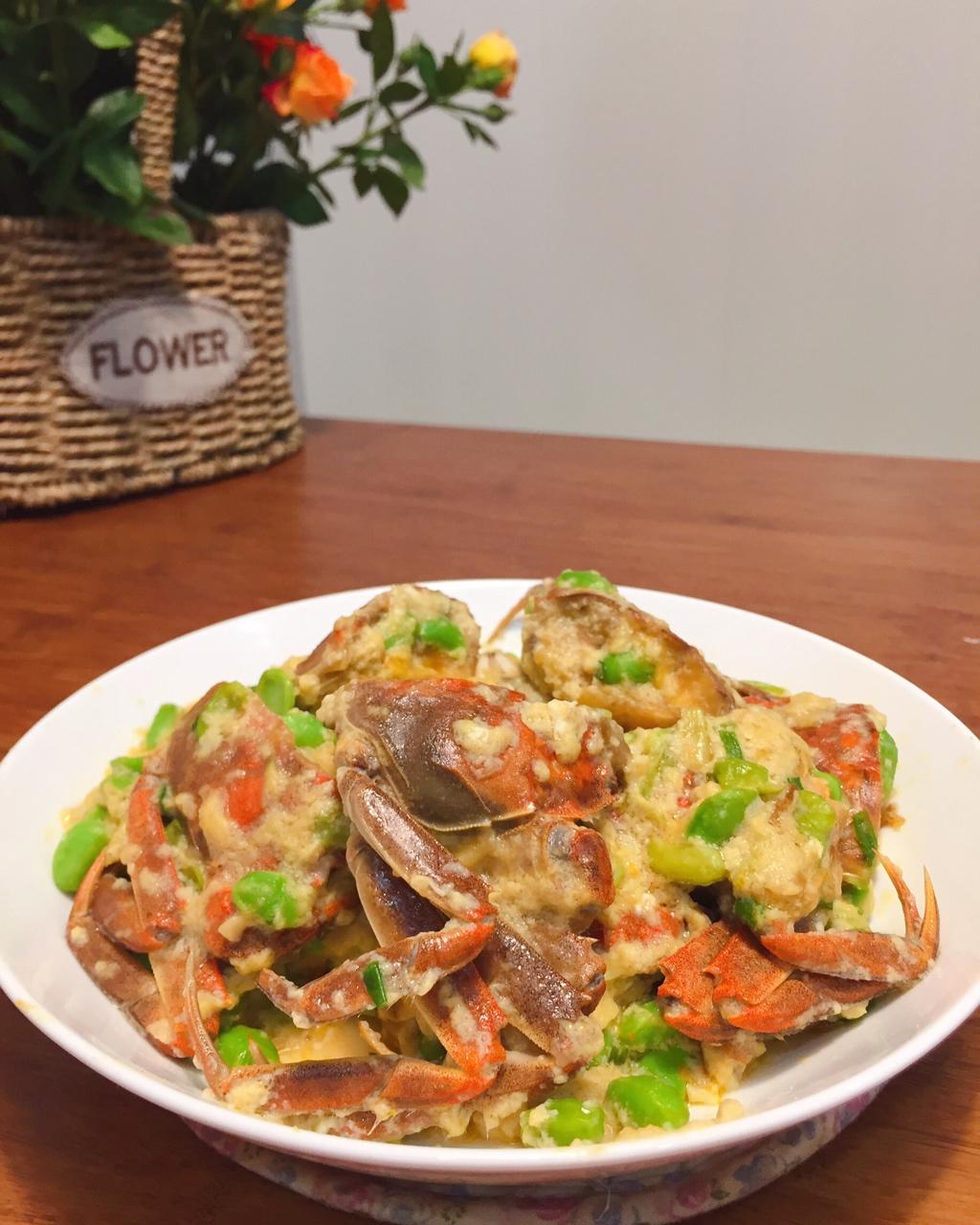 臭屁虫q做的面拖六月黄蟹