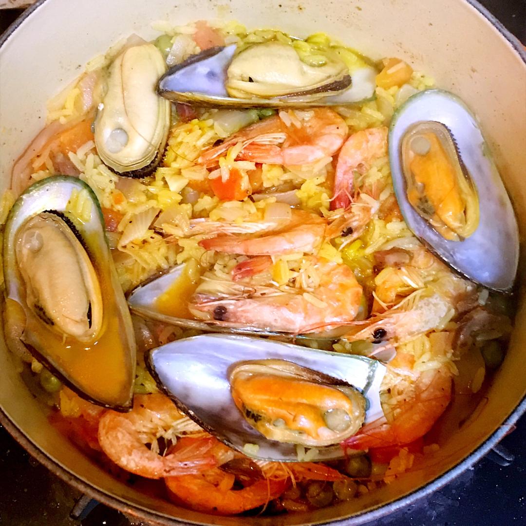 正宗paella 西班牙海鲜饭