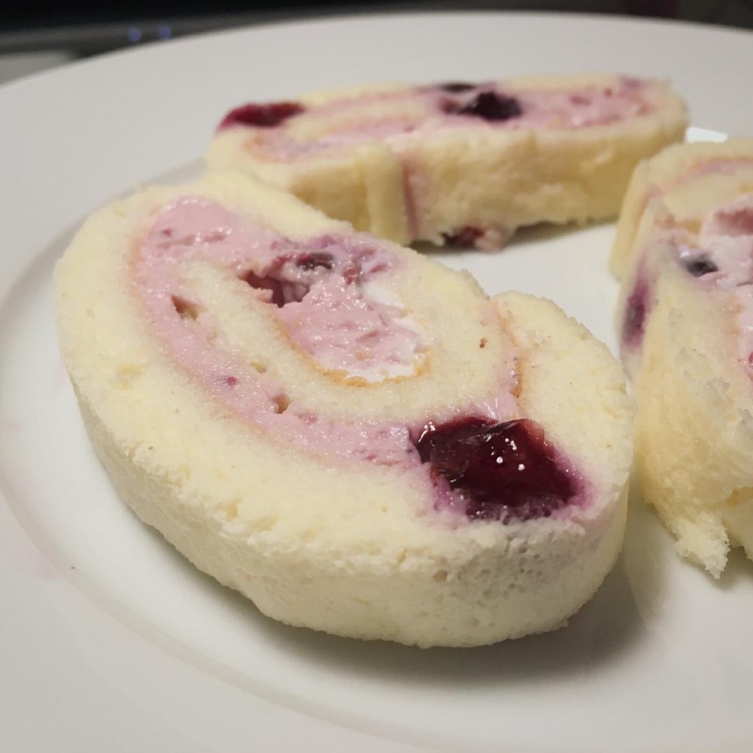 0负担——伪轻乳酪蛋糕卷