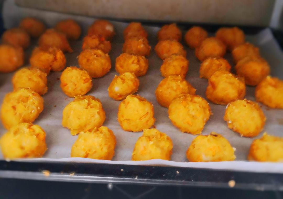 狗狗奖励零食---胡萝卜肉球