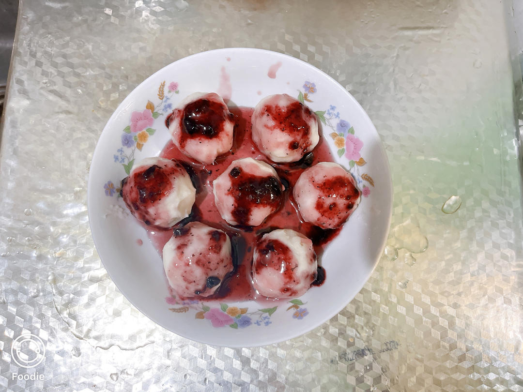 蓝莓山药泥