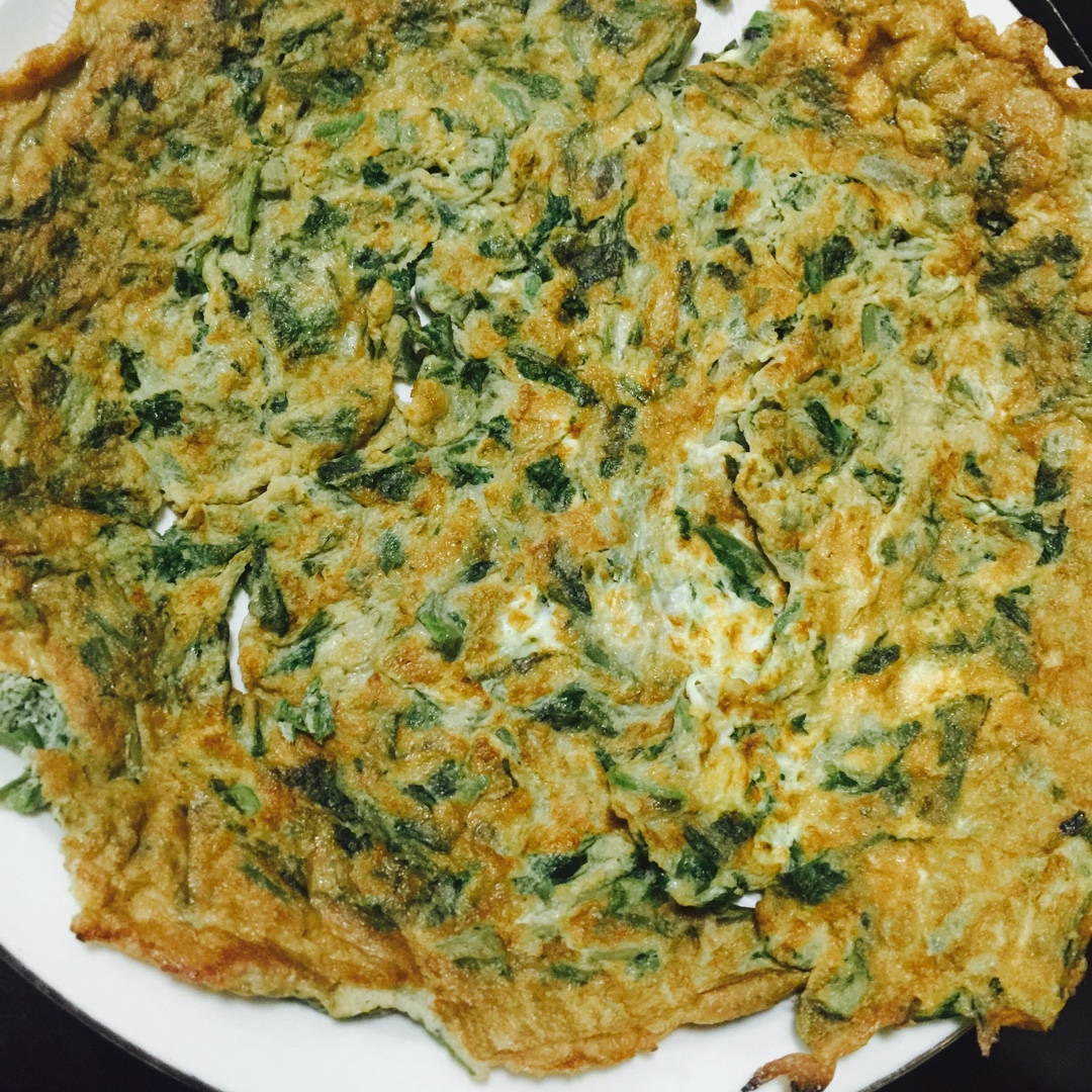 香椿鸡蛋煎饼