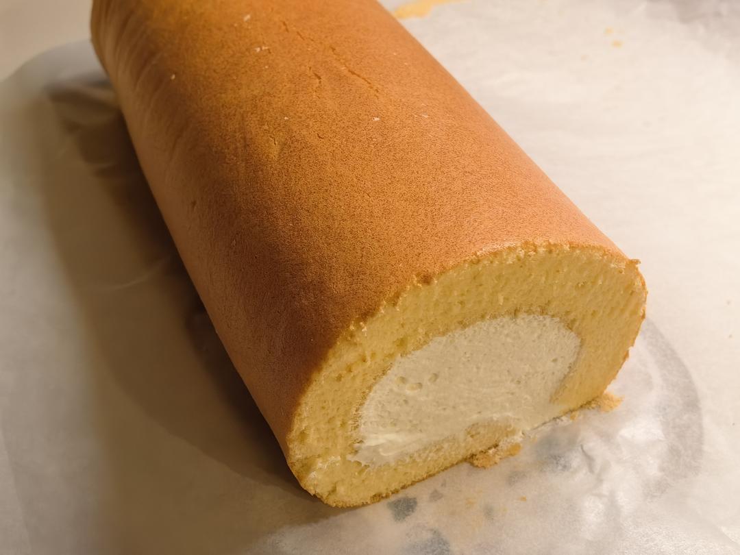 原味基础蛋糕卷