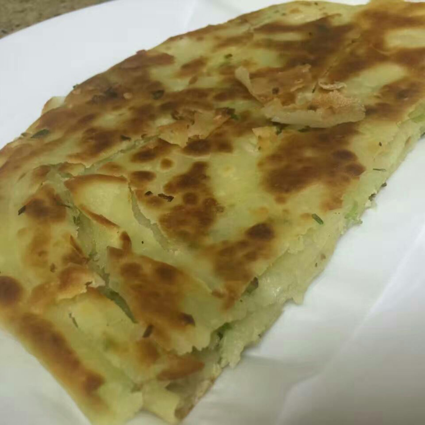 葱花油饼 Spring Onion Pancake