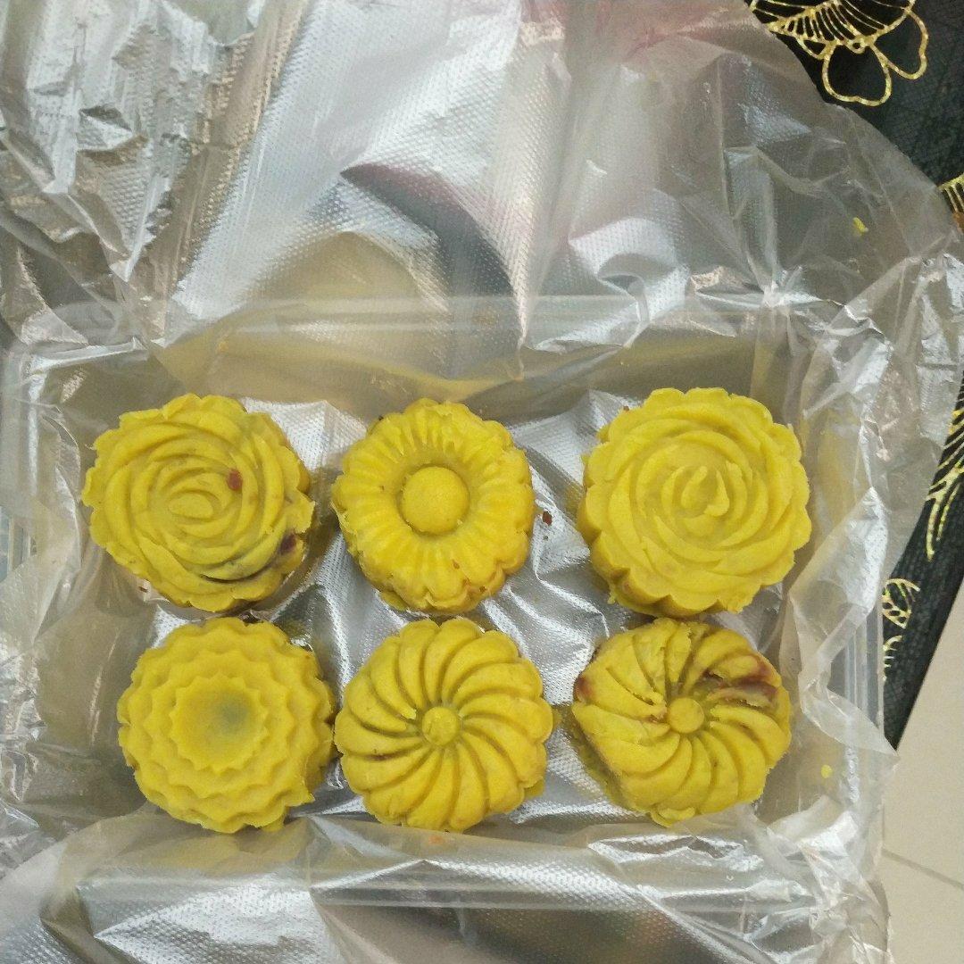 紫薯红豆糕