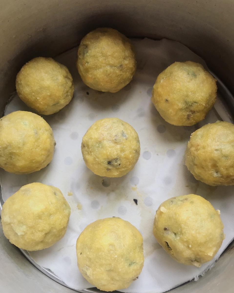 不用和面不用包的菜饽饽