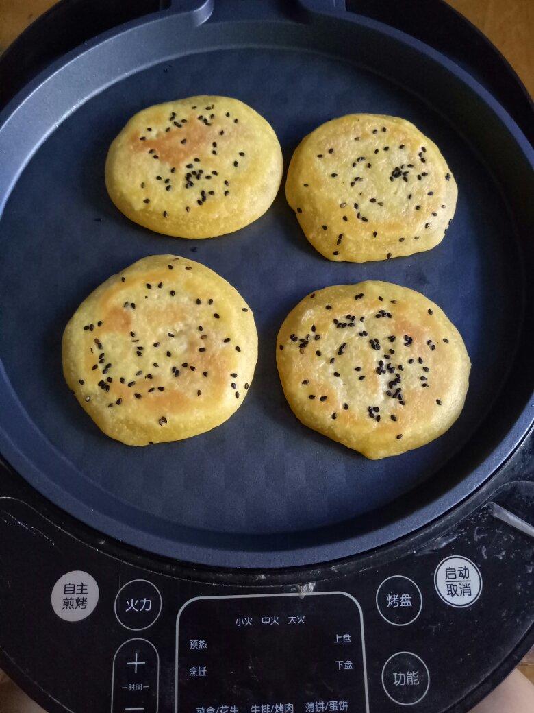 无锡推酥麦饼（土麦饼，葱油酥饼）