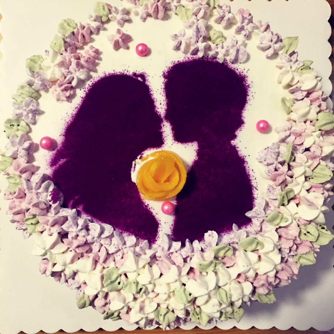 韩式花环蛋糕