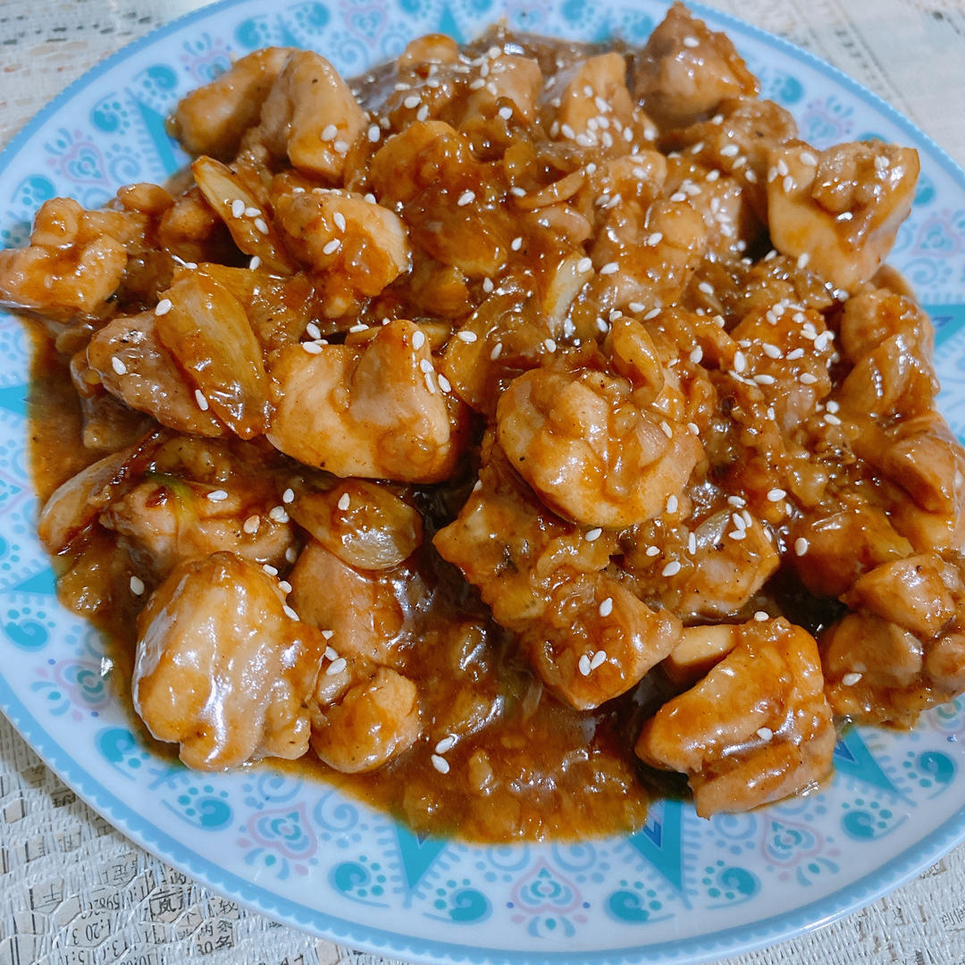 快手小炒--蒜香黄油鸡