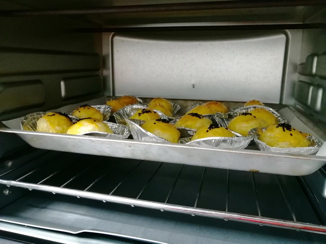 好吃的烤汤圆