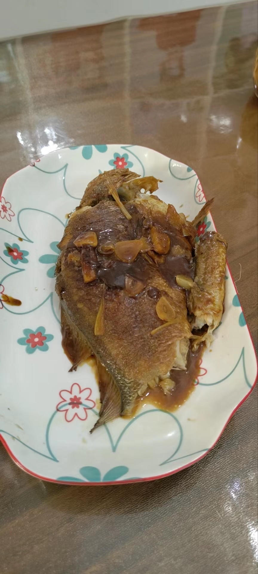 红烧黄鱼—鱼皮不破的小窍门