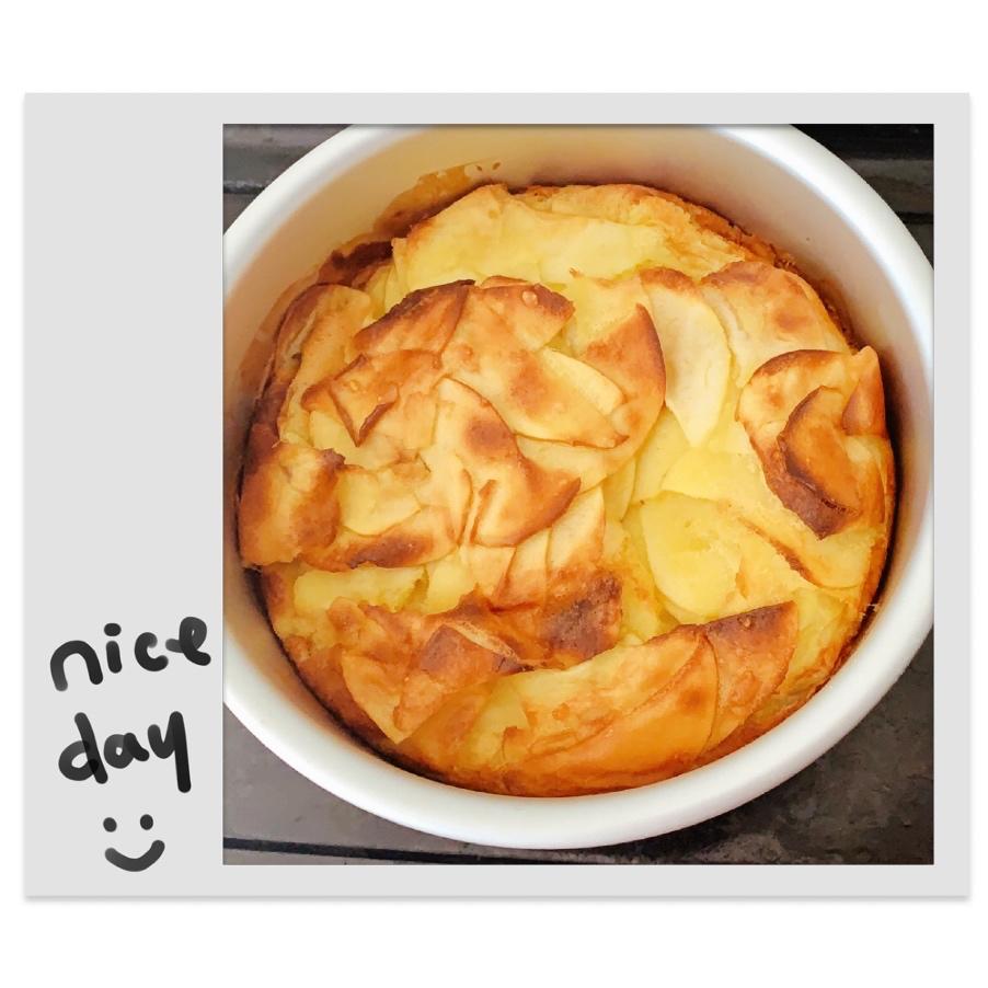 柔软奇妙的苹果隐形蛋糕