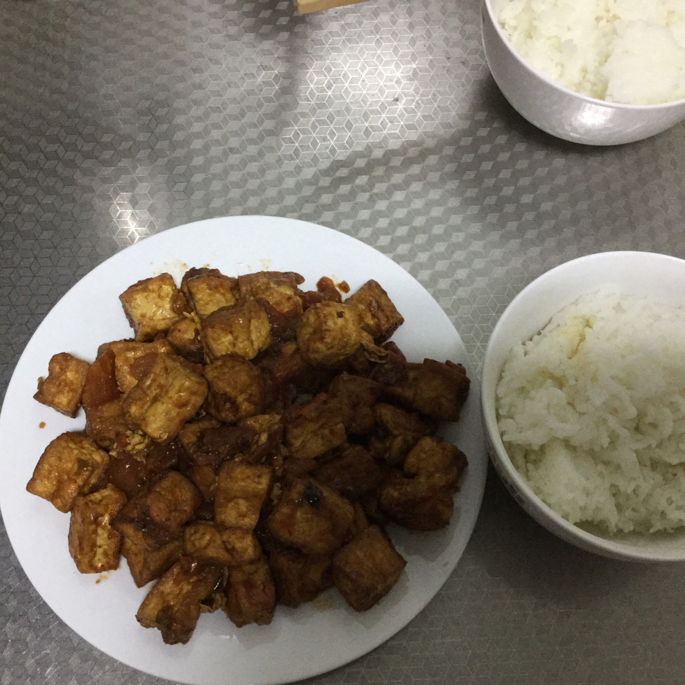 西红柿烧豆腐