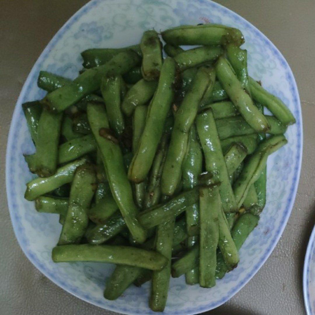 清炒四季豆
