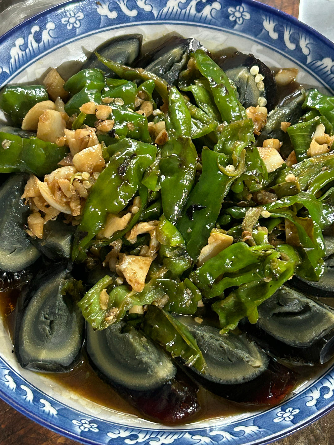 青椒皮蛋