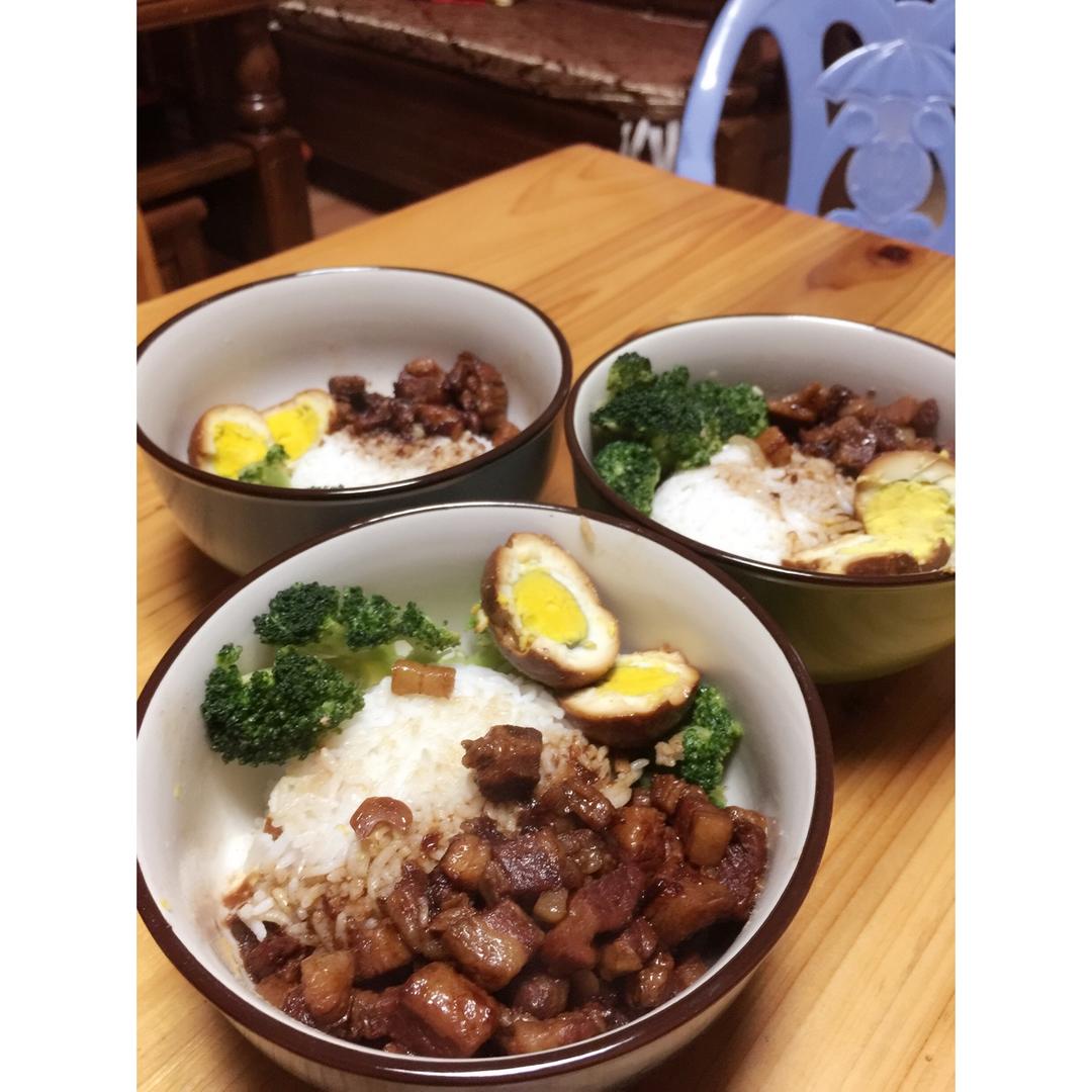 北台湾传统卤肉饭（滷肉饭）