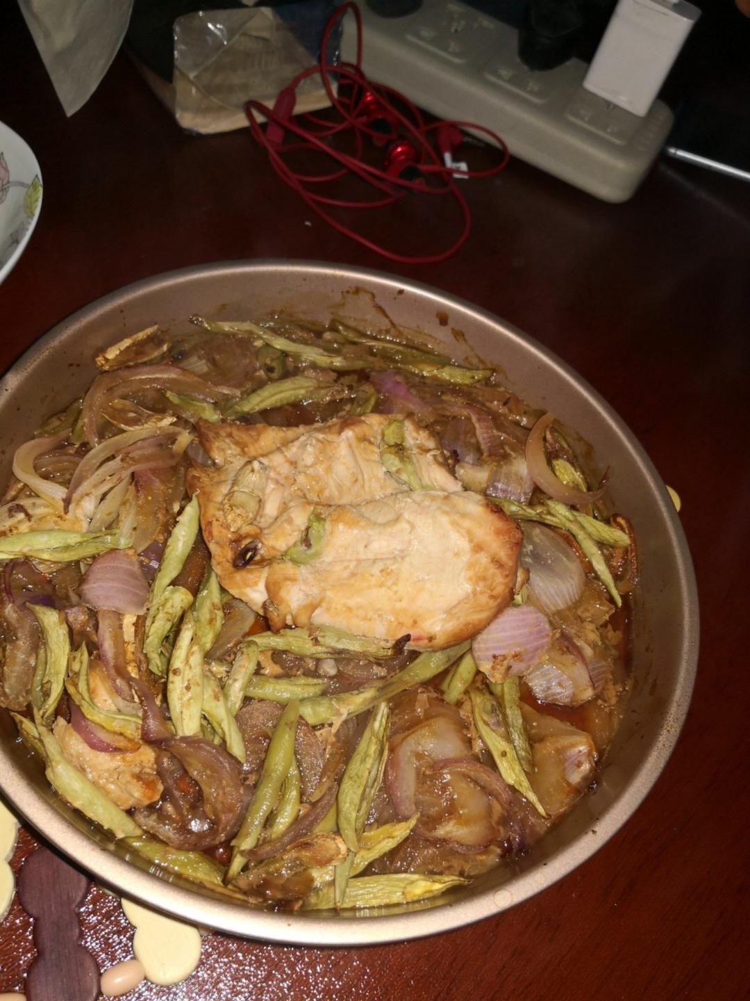 蔬菜鸡胸肉【烤箱版】