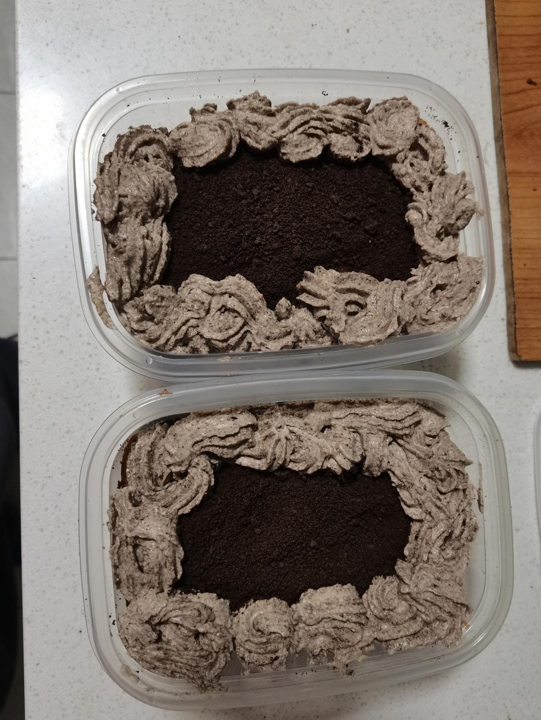 好吃到流泪的奥利奥咸奶油盒子蛋糕