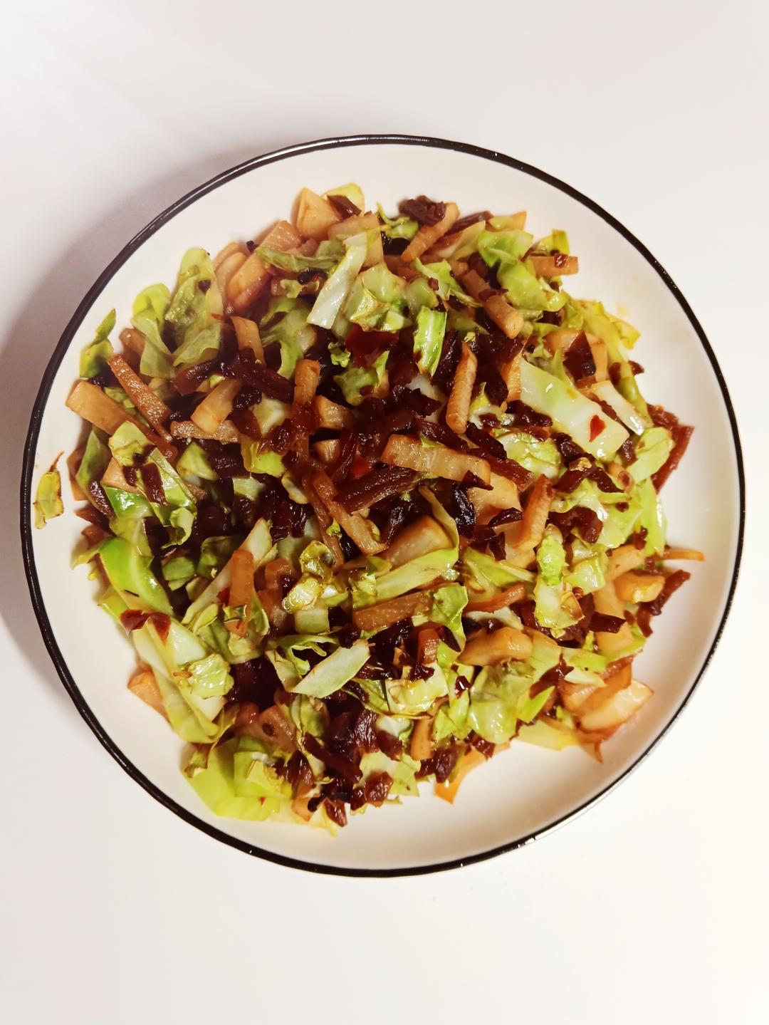 木瓜酱菜炒时蔬