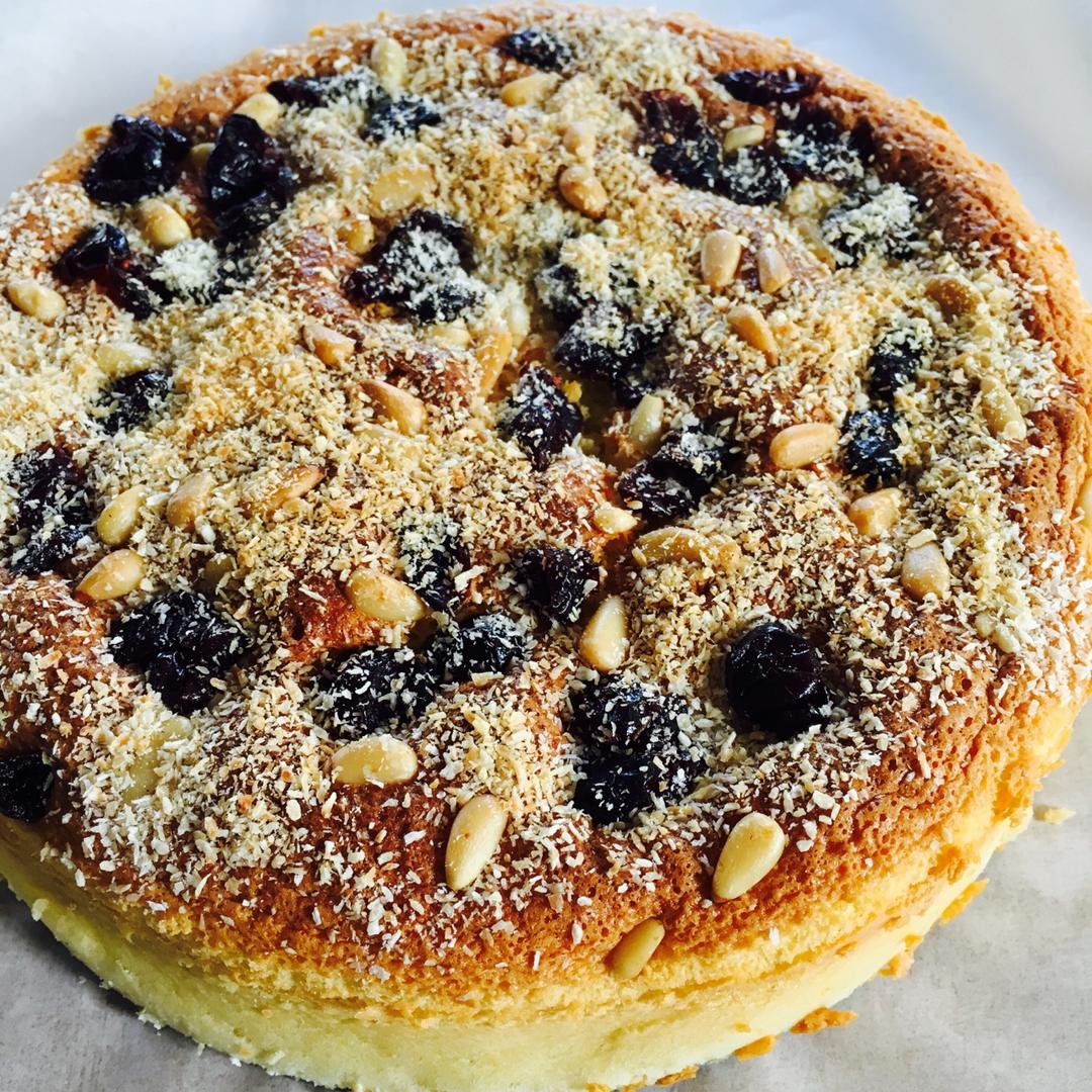 川江江做的杏仁蛋糕