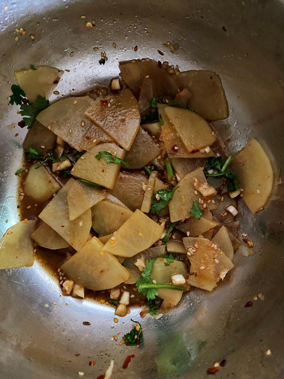 超级简单的香辣土豆片