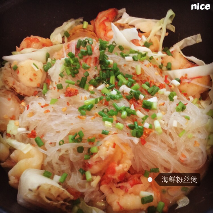 【曼食慢语】葱油扇贝粉丝煲