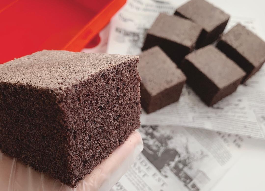 黑米蒸蛋糕（8寸）的做法