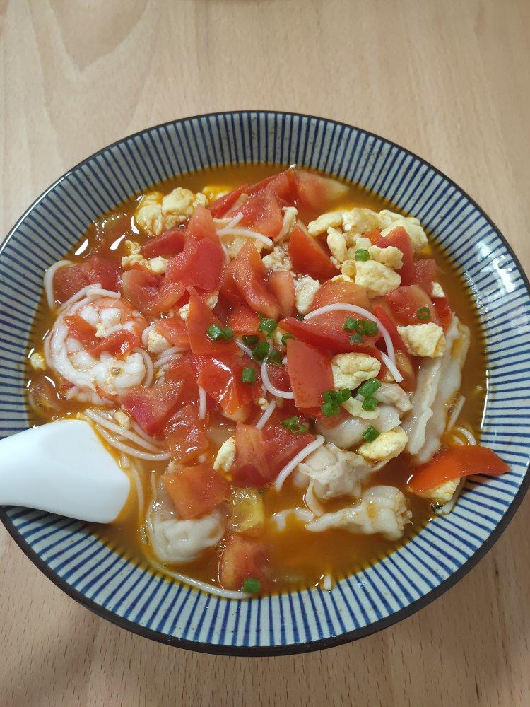超级入味好吃的番茄鸡蛋面