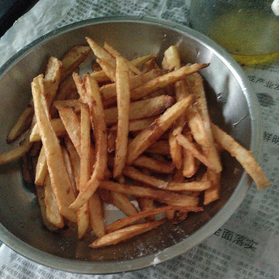 自制炸薯条🍟