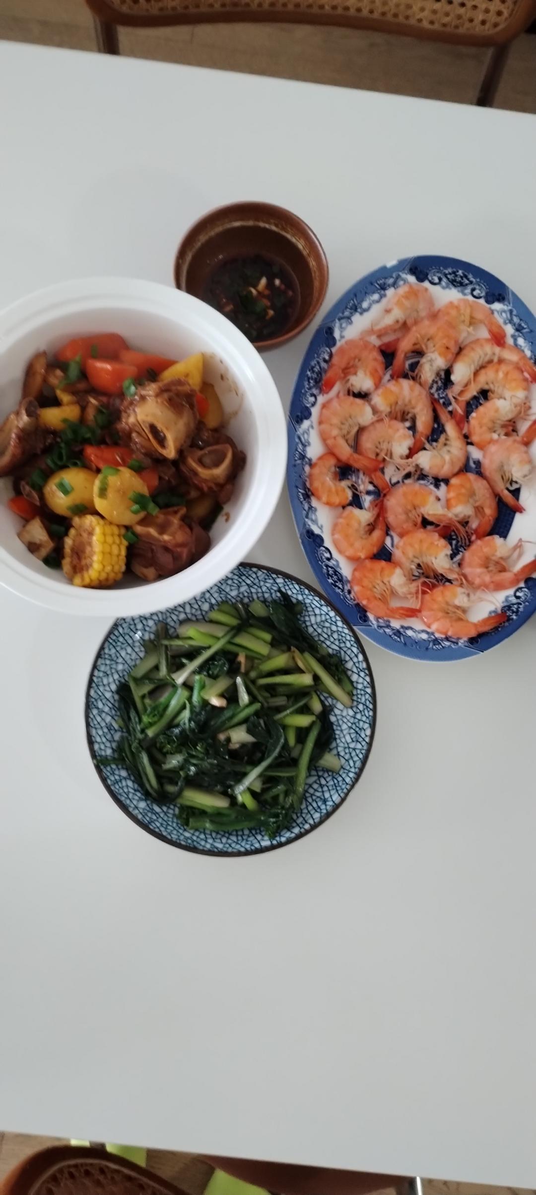 椒盐黑虎虾仁