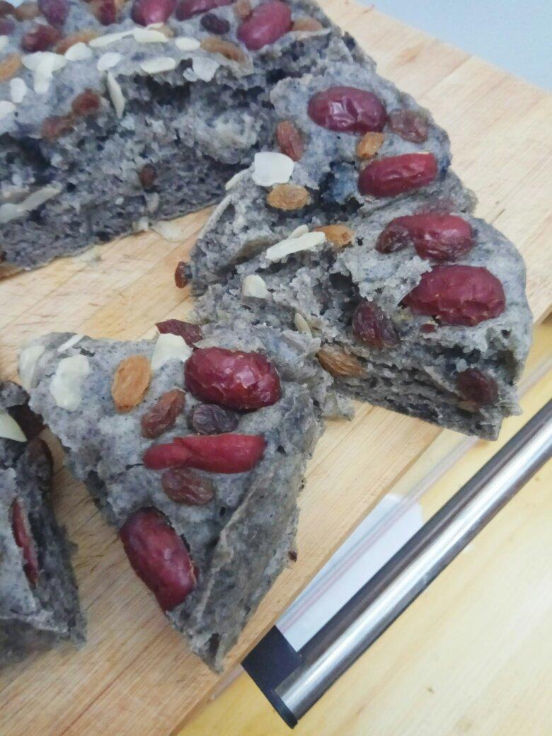 奶香黑芝麻发糕