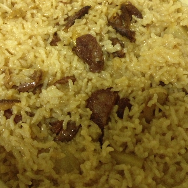 土豆腊味饭