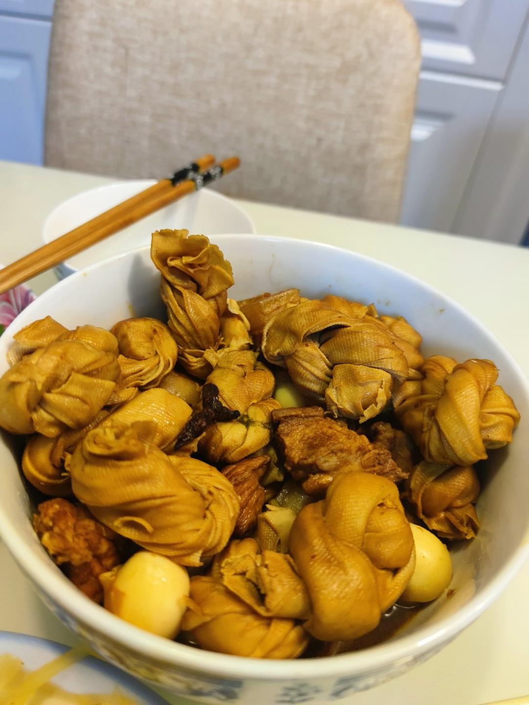 『妈妈的料理』千张结烧肉