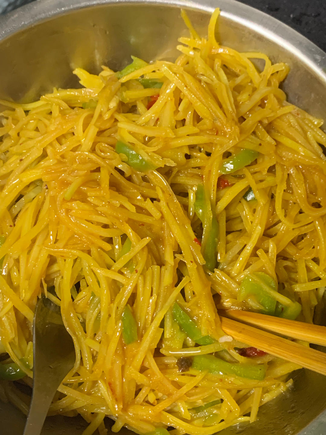 酸辣土豆丝的家常做法 超级下饭