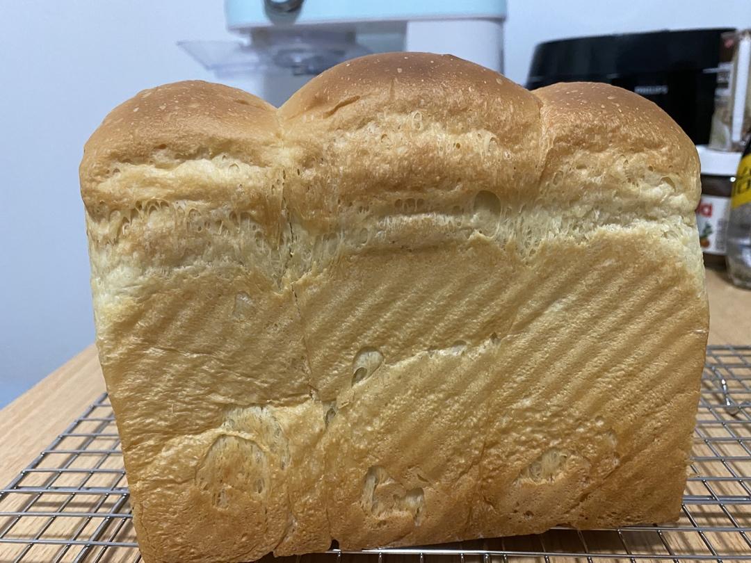 无糖的橄榄油纯素吐司——一次发酵也能夺命拉丝软