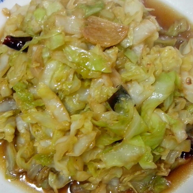 酱爆圆白菜