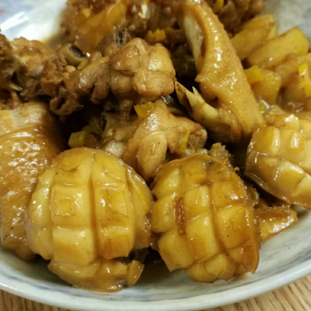 土豆烧鲜鲍