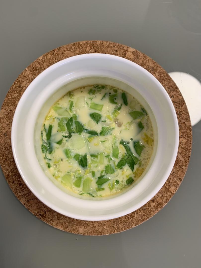 宝宝辅食【青菜虾仁鸡蛋羹】