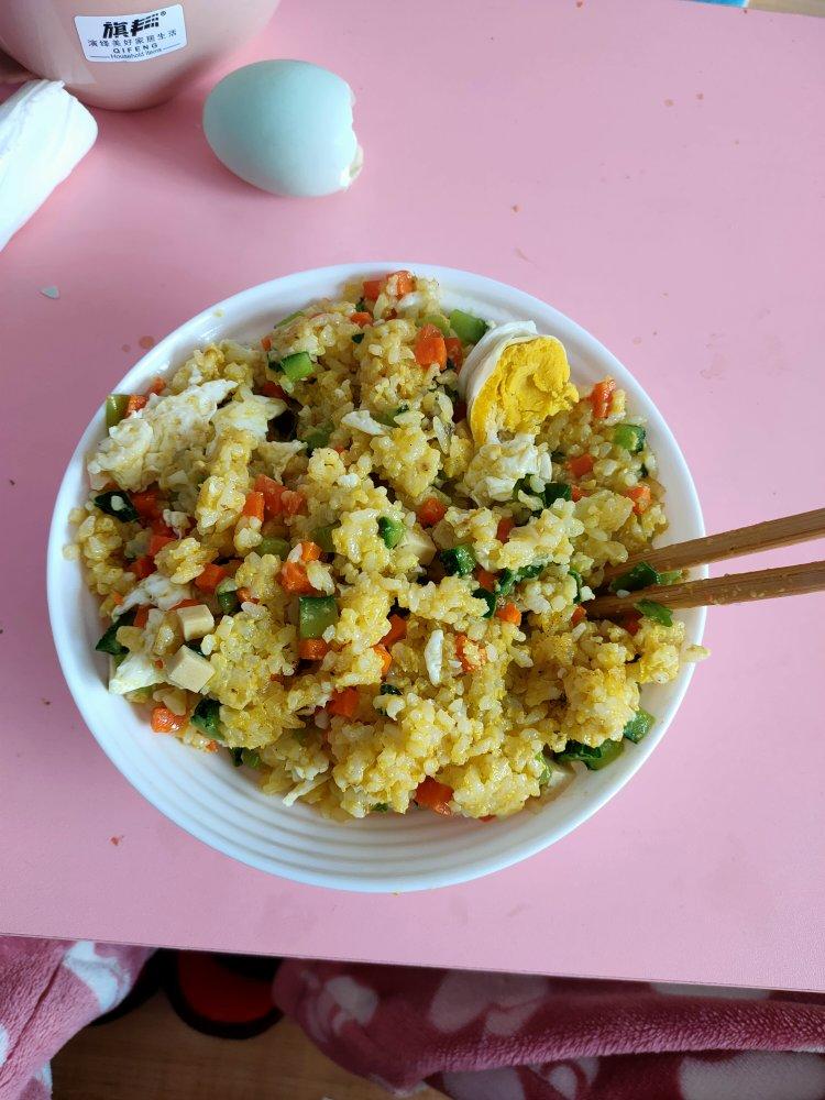 炒米饭蛋炒饭二十分钟快手家常
